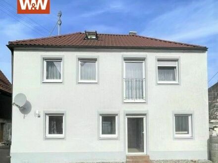 Modernisiertes Zwei-/Dreifamilienhaus in Lindach, -auch als EFH nutzbar - Erwerb Nachbarhaus möglich