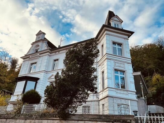 HISTORISCHE VILLA MIT TERRASSE UNTERHALB DES SCHLOSS HOHENLIMBURG! AUFTEILUNG MÖGLICH! (8795)