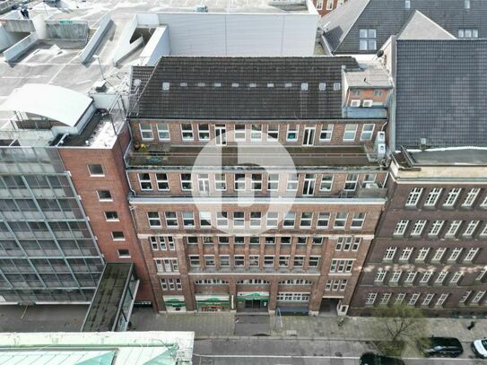Bugenhagenhaus - Zentrale Büroflächen mit Terrasse dirket in der Innenstadt mieten
