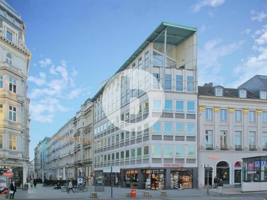 bürosuche.de: Citybüro in Toplage mit Dachterrasse - flexible Laufzeiten möglich!