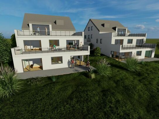 38 m² Terrasse mit Blick über Weinreben bis Belvedere - familientaugliche 4 Zimmer - Fahrstuhl - Erstbezug