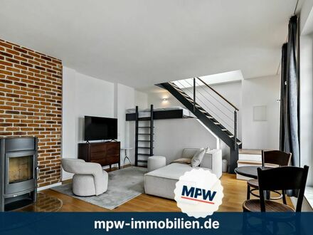 Altbau meets Moderne: Möblierte Wohnung mit Dachterrasse für zeitgemäßen Lifestyle