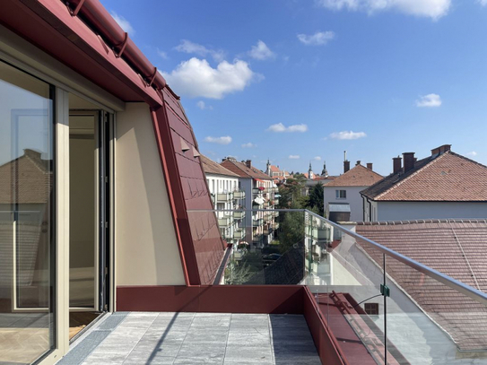 PROVISIONSFREI: 3 Zimmer, Terrasse, Klimaanlage - neben dem Uni-Campus, Blick zu Stift Göttweig (23)
