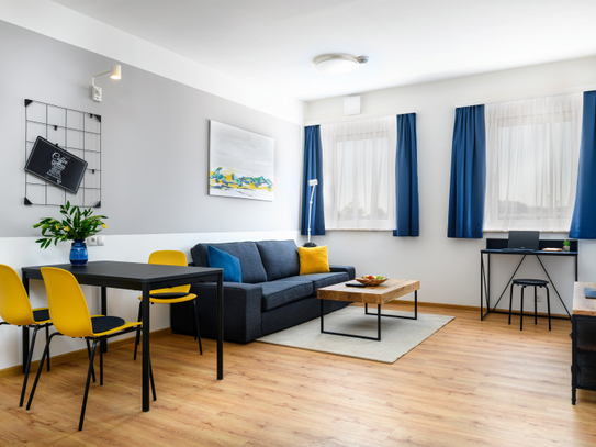 All-Inclusive-Miete vollmöbliertes Apartment COMFORT XL mit Klima