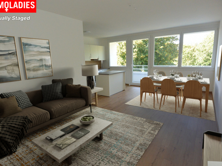 Lichtdurchflutete, ruhige, schöne 3 Zimmerwohnung - Erstbezug- inkl. Loggia beim Mitterberg!