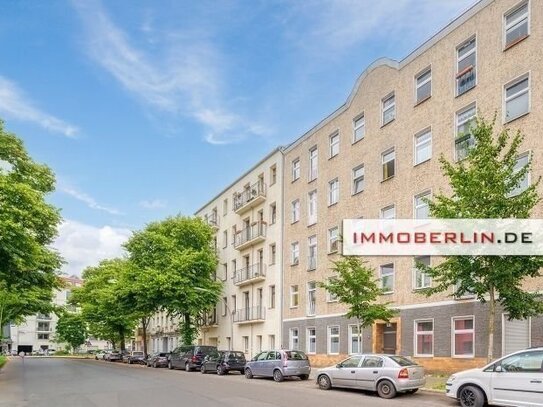 IMMOBERLIN.DE - Behaglich in Neukölln: Helle Altbauwohnung in Ruhelage