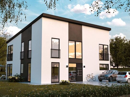 Neubau. Energieeffizientes KFW40-Einfamilienhaus zu verkaufen.