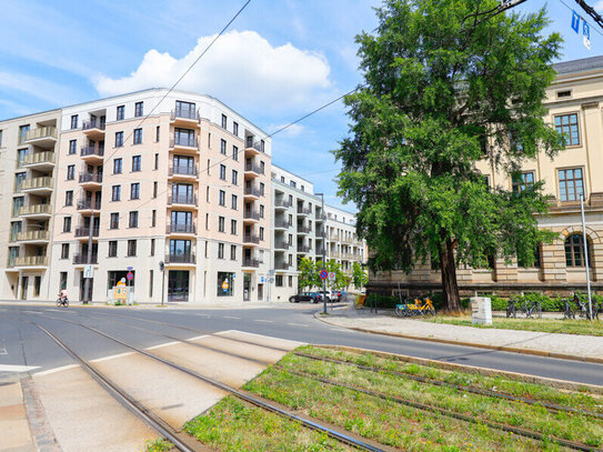 Wohnen in der unmittelbaren Stadtnähe! 3-Zi.-Wohnung in *Erstbezug* mit Loggia im schönen "Schützengarten"