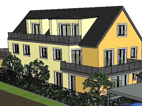 Moderne, exklusive Neubau-Wohnanlage mit 5 niveauvollen Einheiten