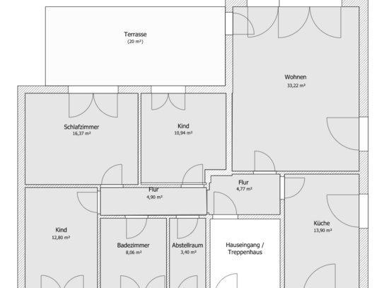 4-Zimmer-Wohnung in Zweifamilienhaus sucht nette Mieter