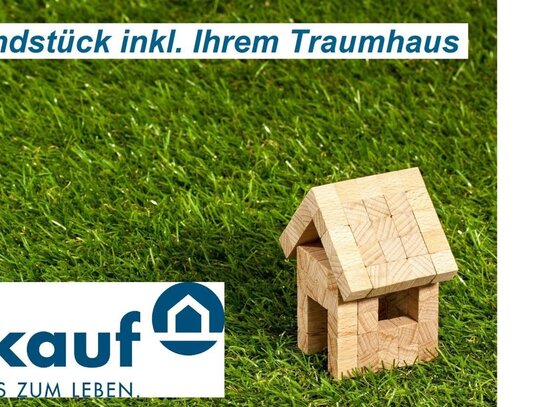 Grundstück im Neubaugebiet inkl. projektiertem Traumhaus