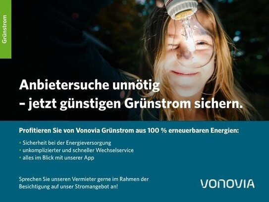 Wohnglück - günstig geschnittene 3-Zi.-Wohnung