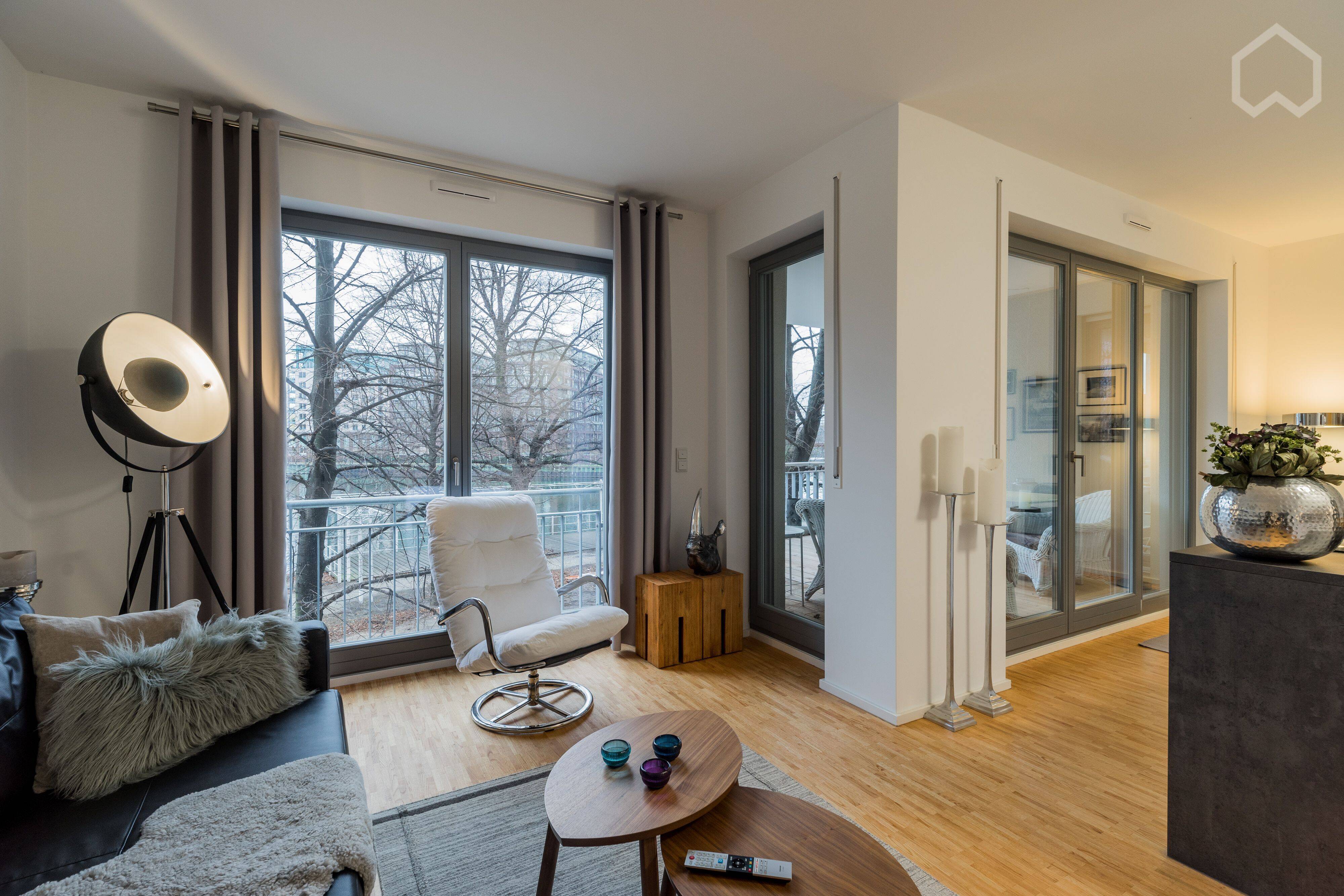 Einzigartiges Apartment mit Spreeblick inkl.Tiefgaragenstellplatz im Herzen von Charlottenburg - Foto 1