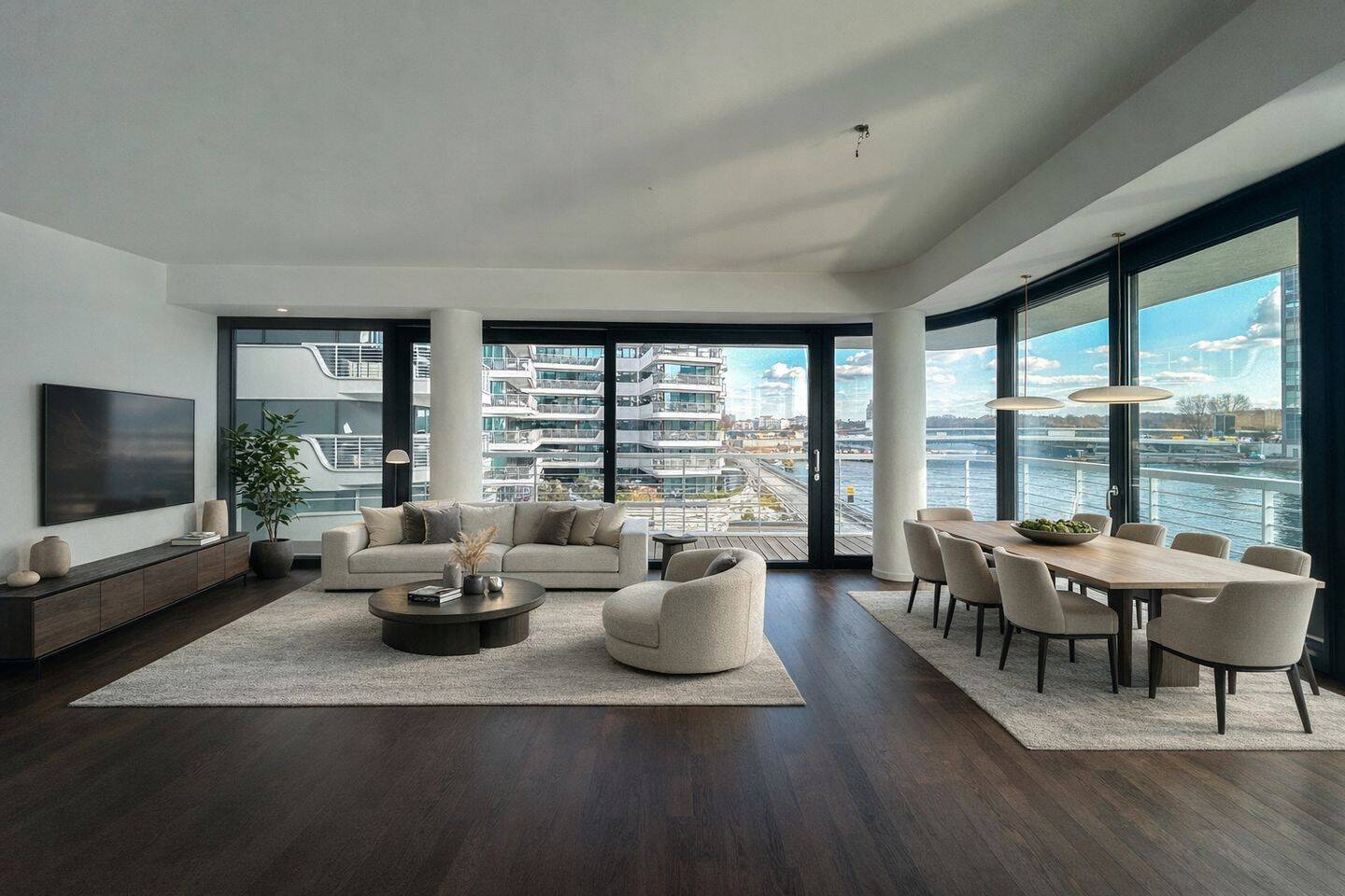 Hochwertige Neubauwohnung mit Wasserblick - Photo 1