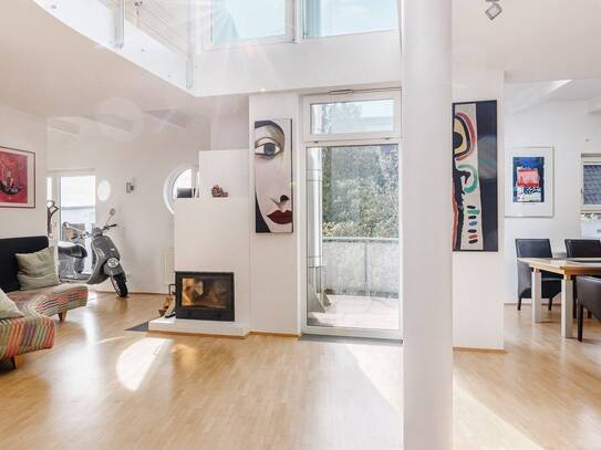 +++ GENERATIONENHAUS in TOPLAGE! +++ Außergewöhnliches Architektenhaus mit 3 WE auf 414 qm Wfl 10 Autominuten von Forch…