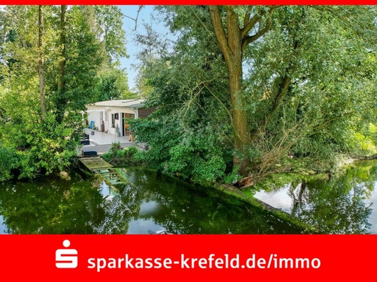 Rarität: Ferienhaus am See