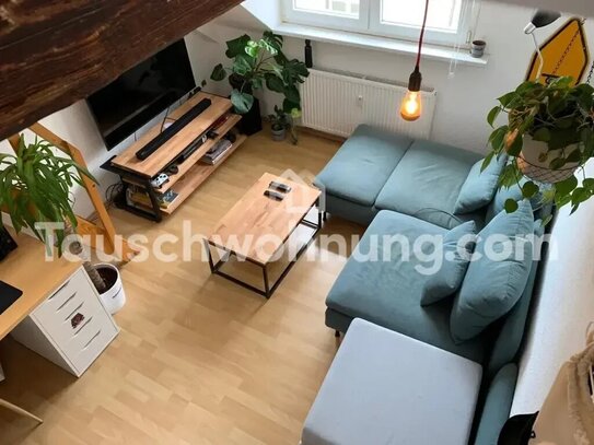 [TAUSCHWOHNUNG] 1,5 Zimmer, Maisonette in Deutz