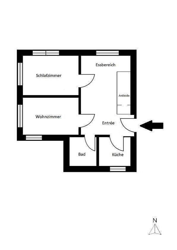 Möblierte Dachgeschosswohnung - Foto 1