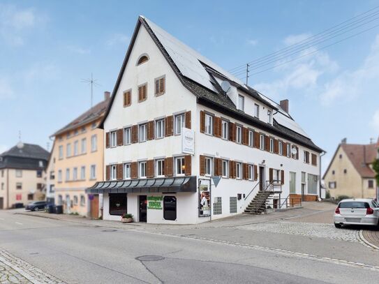 Charmantes Mehrfamilienhaus mit Gewerbeeinheit und Produktionshalle in Horb am Neckar