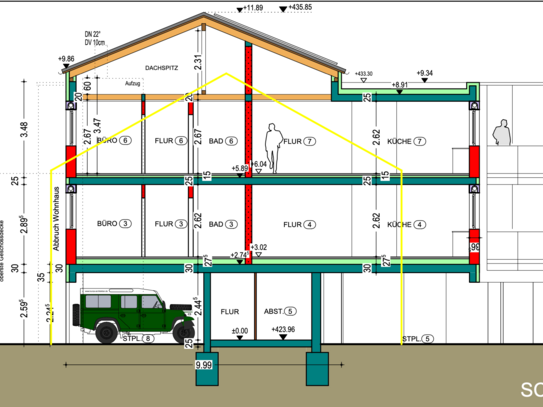 Oberschosswohnung - Neubauprojekt - 9 Familienhaus - Kressbronn