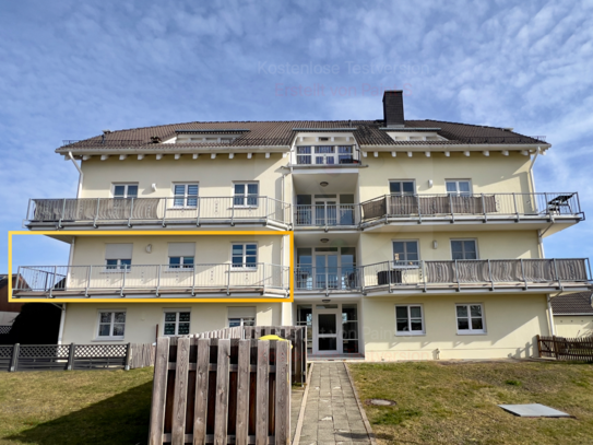 Attraktive 2-Zimmer-Wohnung in begehrter Lage mit großem Sonnenbalkon-Vermietet