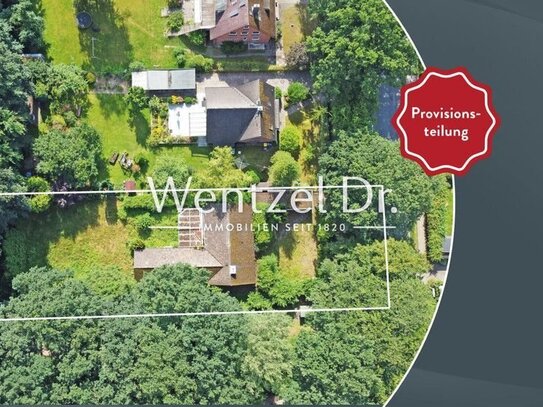 Ca. 1.044 m² großes und traumhaftes Grundstück mit Altbestand in Ahrensburg