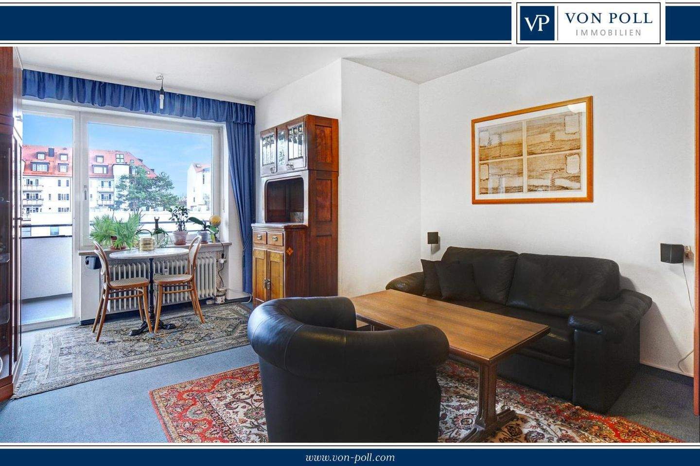 Ruhiges Apartment mit herrlichem Balkon ins Grüne - Untersendling