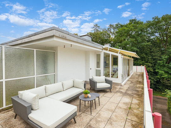 Der Frühling naht: Penthouse-Single-Traum mit großer Dachterrasse am Malerwinkel