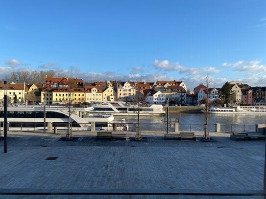 Exklusive 2-Raum-Wohnung mit einmaligen Blick auf die Donau im Ostermeierquartier