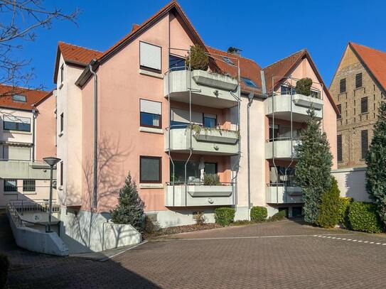 Vermietete 3-Zi.-Wohnung mit Südbalkon - Ruhige Ortskernlage