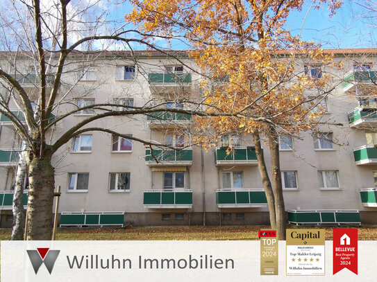 Vier-Raum-Wohnung mit Balkon - ideal für die junge Familie