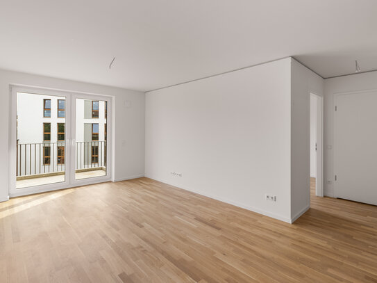 Moderne 2 Zimmer Wohnung Large (unmöbliert) mit Küche, Zugang zu Fitnessstudio und großzügigen Terrassen