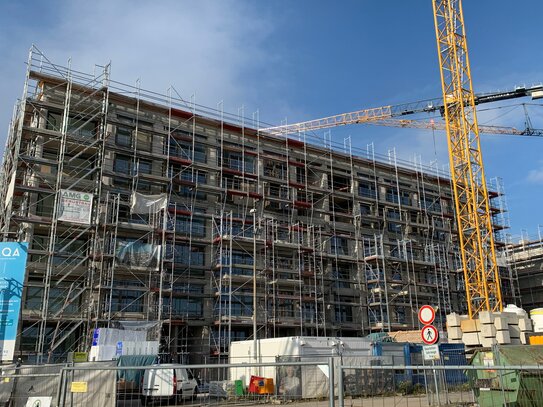 Provisionsfrei, Neubau, Erstbezug, 2-Zimmer Wohnung im EG mit Loggia und Terrasse im Zollhafen