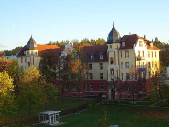 Sehr schöne 3-Zi-Wohnung im 1.OG mit großem Südbalkon, Tiefgarage im Reußpark,