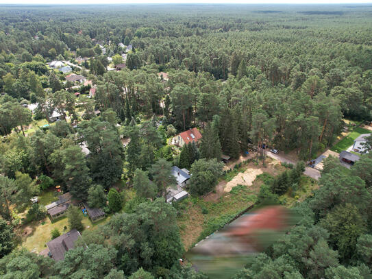 Ruhiges Grundstück in zweiter Reihe und in naturnaher Lage