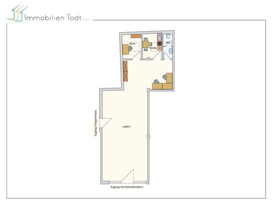 Klostermarkt 1, Gew 03 - EG