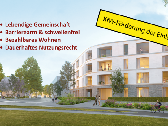 Private Wohngenossenschaft: 4-Zi. Wohnung im 2. OG mit ca. 123 m²