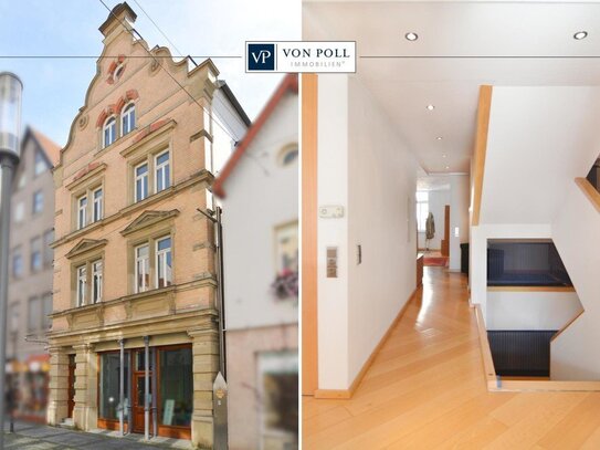 Stadthaus mit gehobener Maisonette-Wohnung in 1A-Lage!