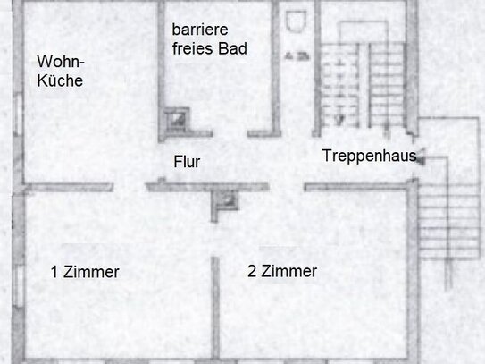 3 Zimmer- Wohnung im EG nebst Kellerraum in zentraler Lage von Kirchheim Teck