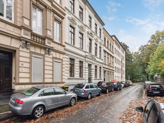 Schöne 3-Zimmer-Erdgeschosswohnung mit Garten in Krefeld-Stadtmitte