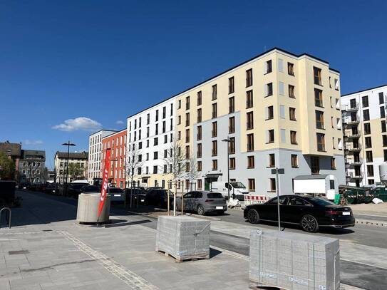 Erdgeschosswohnung im Neubau: Stilvoll wohnen im Schönhof-Viertel!