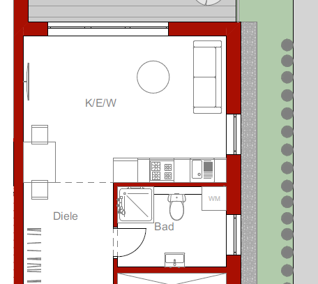 NEUBAU / 2-ZIMMER / DONAUESCHINGEN / HAUS E