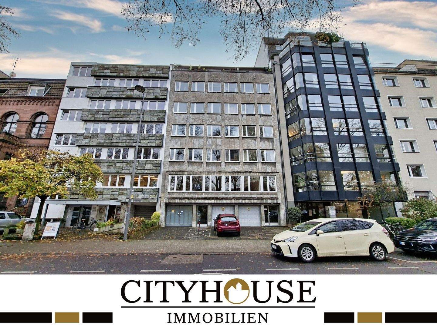 CITYHOUSE: Rheinnähe schöne 2 Zimmer Wohnung im Agnesviertel, vermietet, mit Balkon, Aufzug, Keller