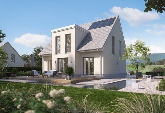 Willkommen Zuhause! Einfamilienhaus mit 135 m² Wohnfläche inkl. PV-Anlage, 6 Zimmern auf einem ca. 745 m² Grundstück in…