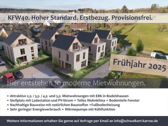 Neubau*Provisionsfrei*Exklusive 5.5 ZKB Wohnung in Bodelshausen