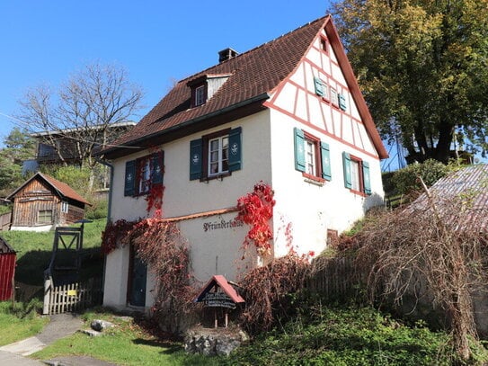 Bezauberndes Einfamilien-Haus auf weitläufigem Sonnengrundstück im Großen Lautertal, Indelhausen