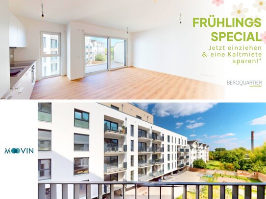 BERGQUARTIER FRÜHLINGSSPECIAL: Großzügige und top ausgestattete 2-Zimmer-Etagenwohnung!