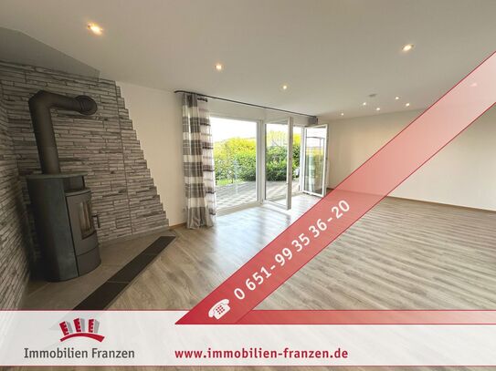 Gutweiler: Großzügige und renovierte Eigentumswohnung mit mehreren Terrassen - 124 m² und Garage!