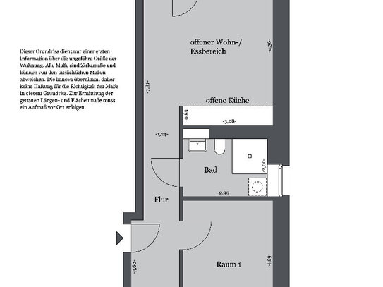 Kronsrode B1.1: 2 Zimmer im WOHNEN PLUS