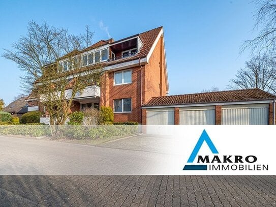 3D VIRTUAL TOUR - Maisonette-Wohnung mit Loggia und Garage in Elmshorn-Süd